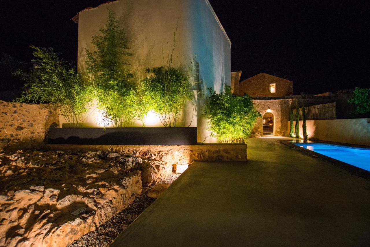 Almyrida Sands Luxury Stone Villa Xirostérnion Exteriér fotografie
