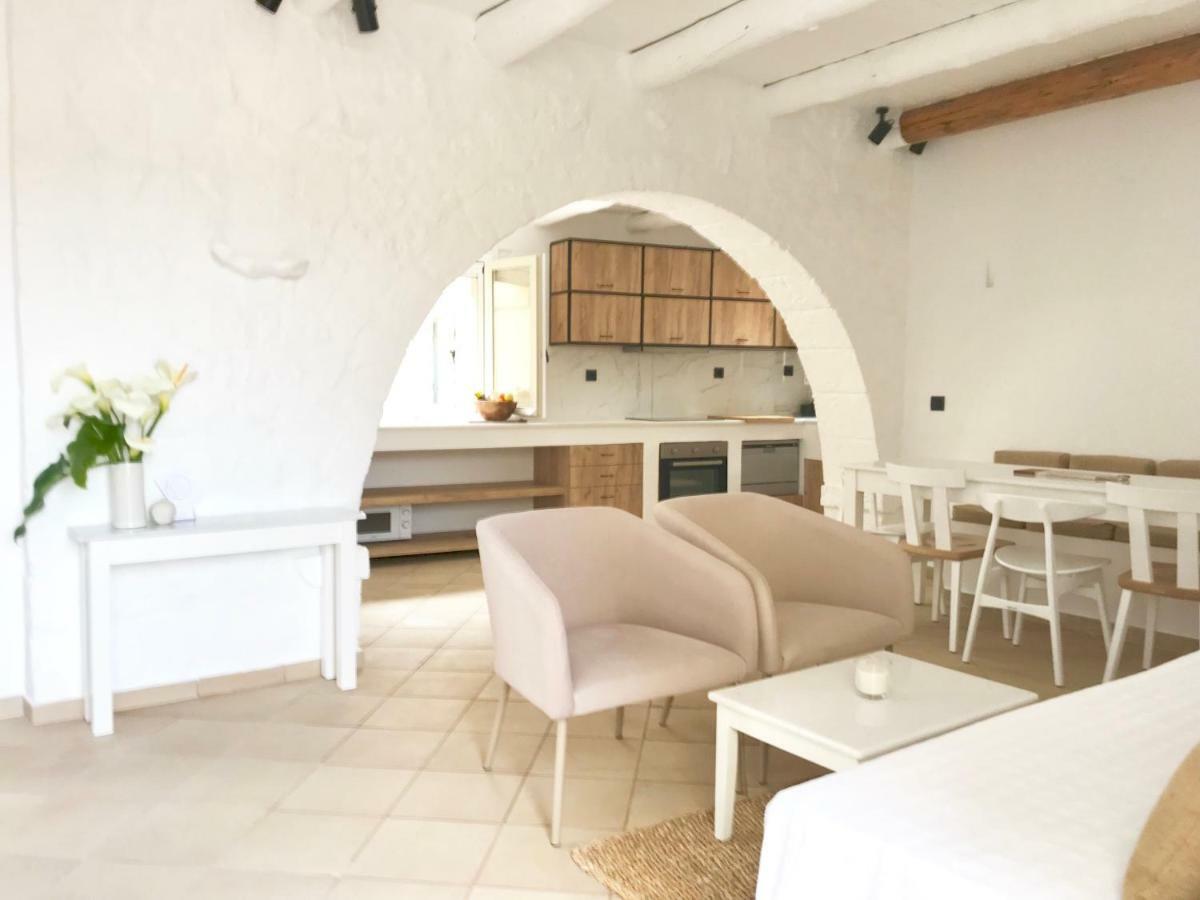 Almyrida Sands Luxury Stone Villa Xirostérnion Exteriér fotografie