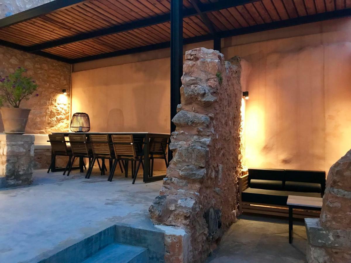 Almyrida Sands Luxury Stone Villa Xirostérnion Exteriér fotografie