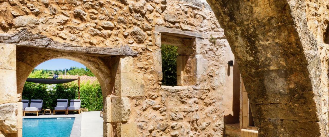 Almyrida Sands Luxury Stone Villa Xirostérnion Exteriér fotografie