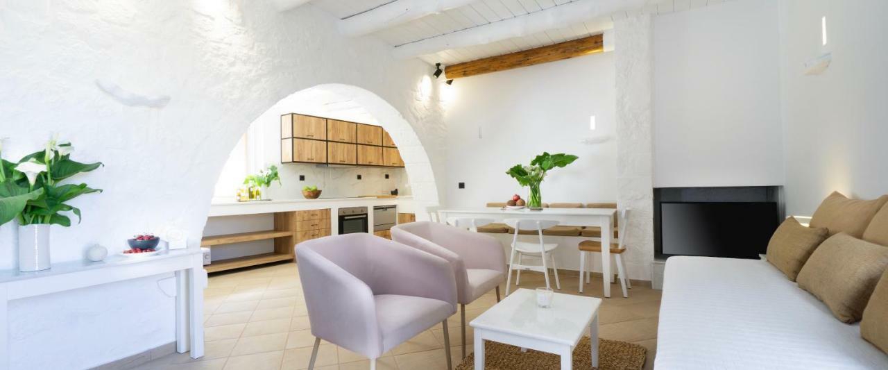 Almyrida Sands Luxury Stone Villa Xirostérnion Exteriér fotografie