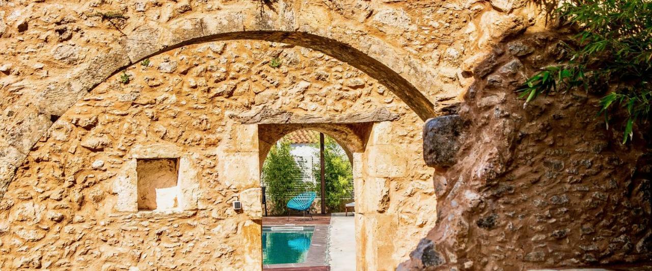 Almyrida Sands Luxury Stone Villa Xirostérnion Exteriér fotografie
