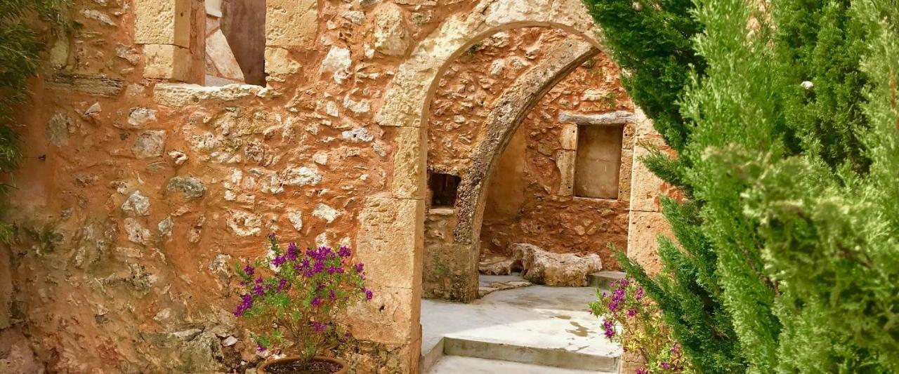 Almyrida Sands Luxury Stone Villa Xirostérnion Exteriér fotografie